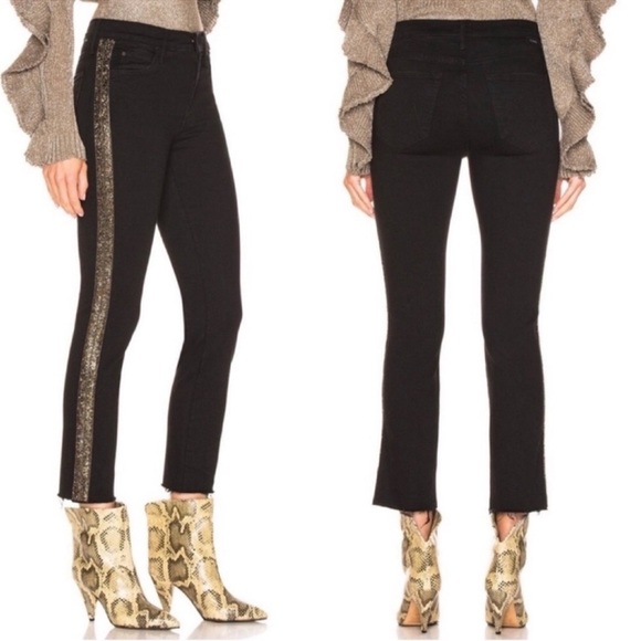 MOTHER The Rascal Ankle Fray Jeans In Guilty Treasures - Picture 1 of 9